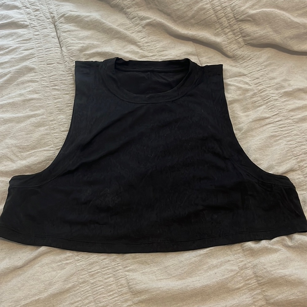 Lululemon Cropped Muscle Tank